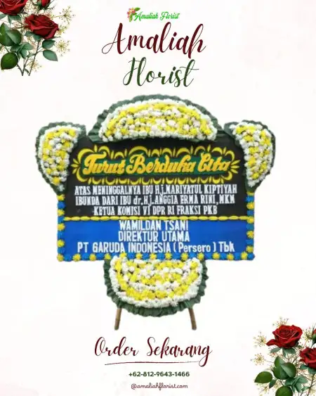 Papan Bunga Duka Slawi Kulon